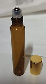 10 cc rol-on başlıklı cam şişe