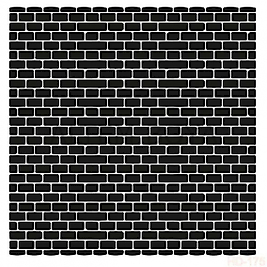Home Decor (Duvar) Stencıl 45*45 cm HD-175