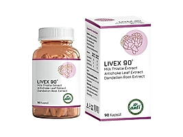 Anti LIVEX 90 (Enginar Ekstresi & Deve Dikeni Ekstresi & Dandelion Ekstresi) Kapsül