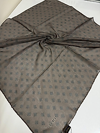 SOFT KETEN EŞARP MONOGRAM DESEN 04