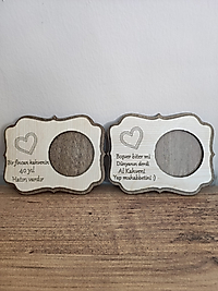 Ahşap Kahve Fincanı Altlığı Kahverengi – Bardak Altlığı Dekoratif Sunumluk