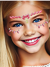 Parlak yüz taşı seti