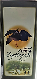 Naturel  Sızma Soğuk Sıkım  Erken Hasat Trilye Zeytinyağı 5 LT