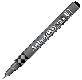 ARTLINE ÇİZİM KALEMİ DRAWING SYSTEM 231 0.1 SİYAH A-EK-231 BLACK