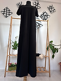 Wafıl  uzun içlik elbise kod:9