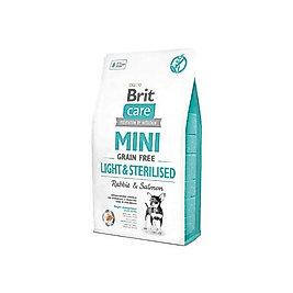 Brit Care Tahılsız Tavşan Etli Kısırlaştırılmış Küçük Irk Yetişkin Köpek Maması (2 kg)