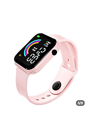Pembe Su Geçirmez Apple Watch Saat (AKILLI SAAT DEĞİLDİR)