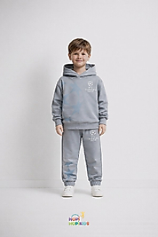 UEFA CHAMPIONS KAPÜŞONLU EKEK ÇOCUK 2'li TAKIM