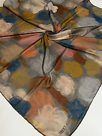 ZER ORGANİK EŞARP SOFT ÇİÇEK DESEN 07