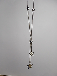 Jadem Gold Çelik dorikalı ayarlanabilir model yıldız kolye