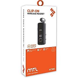 MTL Makaralı Bluetooth Kulaklık Digital Göstergeli Çift Telefon Destekli MT983
