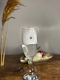 ŞAMPANYA KADEHİ ZAR FİGÜRLÜ 2'Lİ