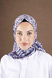 Desenli Soft Eşarp Koleksiyonu Çiçek Desen