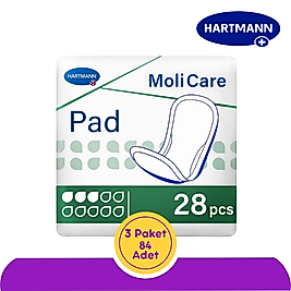 Hartmann MoliCare Pad Mesane Pedi 3 Damla (Medium) 28 Adet (3 Paket)