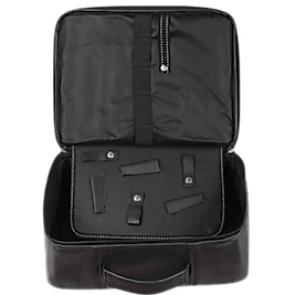 Berber Kuafor Ekipman Taşıma Çantası - Siyah