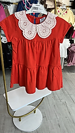 KIZ ÇOCUK BEBE YAKA ELBİSE