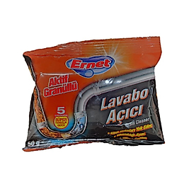 ERNET LAVABO AÇICI TEK 50 G  AKTİF GRANÜLLÜ