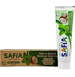 Safia Safia Nane ve Hind.Cevizli Organik Diş Macunu 100 Ml