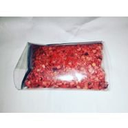 kırmızı renkli kırık deniz kabuğu 100 gr