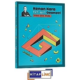 2026 Kenan Kara İle TYT-AYT Geometri Video Ders Kitabı KR Akademi Yayınları
