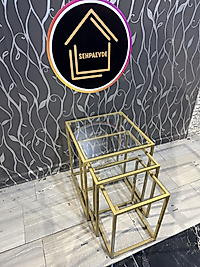 MAT GOLD C ZİGON ŞEFFAF CAM