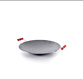 KIZILELMADA Küçük Boy Metal Sac Tava – 24 cm Dayanıklı ve Pratik Kullanım