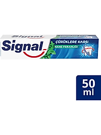 Signal Çürüklere Karşı Koruyucu Diş Macunu Nane Ferahlığı 50 ml
