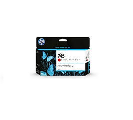 HP 745 130-ml Chromatic Red DesignJet Ink Cartridge