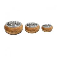 Lion Bamboo Ağaçlı Metal Mama Kabı 800ml