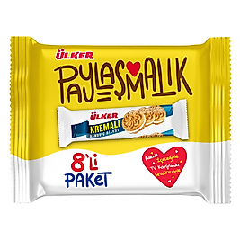 Ülker Kremalı Sandviç Bisküvi 8'li 488 G