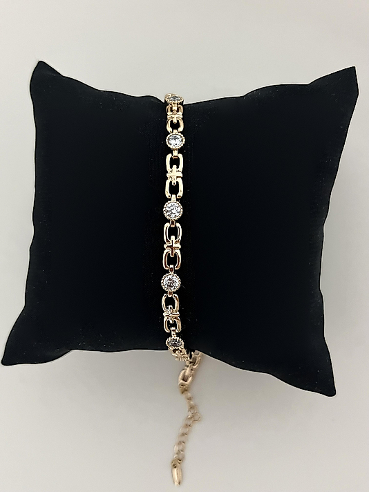 Xuping Rose Gold Taşlı Bileklik