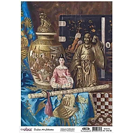 CADENCE DELUXE ART ANTİKALAR PİRİNÇ DEKOPAJ MODEL AC-018 (60X85)