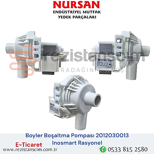 İNOKSAN İNOSMART FBG040 KOMBİ BOŞALTMA POMPASI 120 C DAYANIKLI