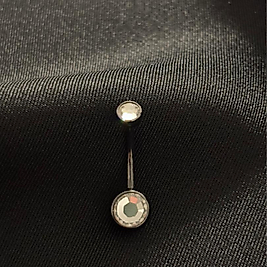 Taşlı Göbek Piercing
