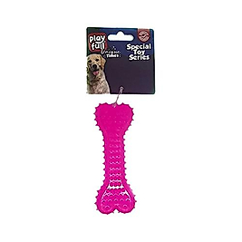 Playfull Plastik Kemik Köpek Çiğneme Oyuncağı (10,5 x 4,5 cm)