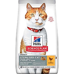 Hills Sterilised Kısırlaştırılmış Tavuklu Kedi Maması 3 Kg