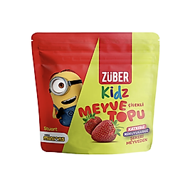Züber Kidz Çilekli Meyve Topu