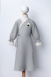 Müslin Çocuk Namaz Elbisesi | Kabe