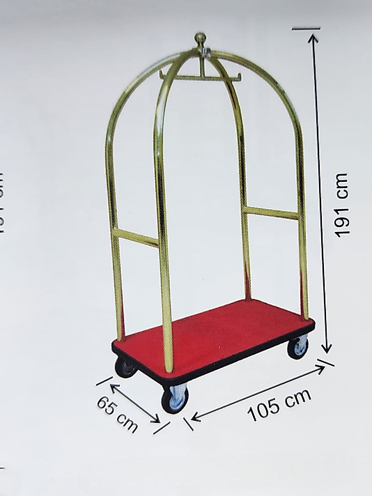 Valiz Taşıma Arabası Prinç