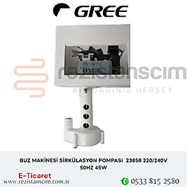BUZ MAKİNESİ SİRKÜLASYON POMPASI 23858 220/240V  50HZ 45W