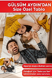 Kişiye Özel Tablo  - Süet Kumaş Kanvas Tablo