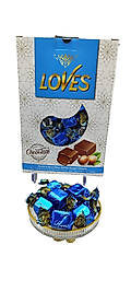 LOVES FINDIKLI ÇİKOLATA MAVİ KUTU