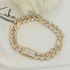 14K Full Tasli Gurmet Bileklik