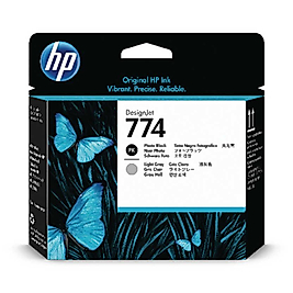 HP 774 P2W00A Foto Siyah Açık Gri Baskı Kafası