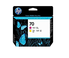 HP 70 C9406A Kırmızı Sarı Orijinal Baskı Kafası