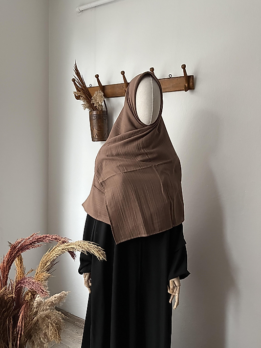 Latte Müslin Eşarp 120 Cm