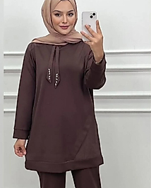 oysho taş detaylı takim