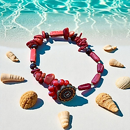 Kırmızı Mercan Bileklik