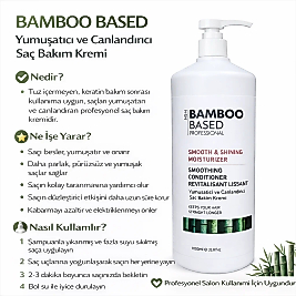 BAMBOO BASED MOROCCAN OIL SAÇ KREMİ 1000 ML.