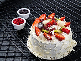 Karışık Meyveli Pasta / Mixed Fruit Cake